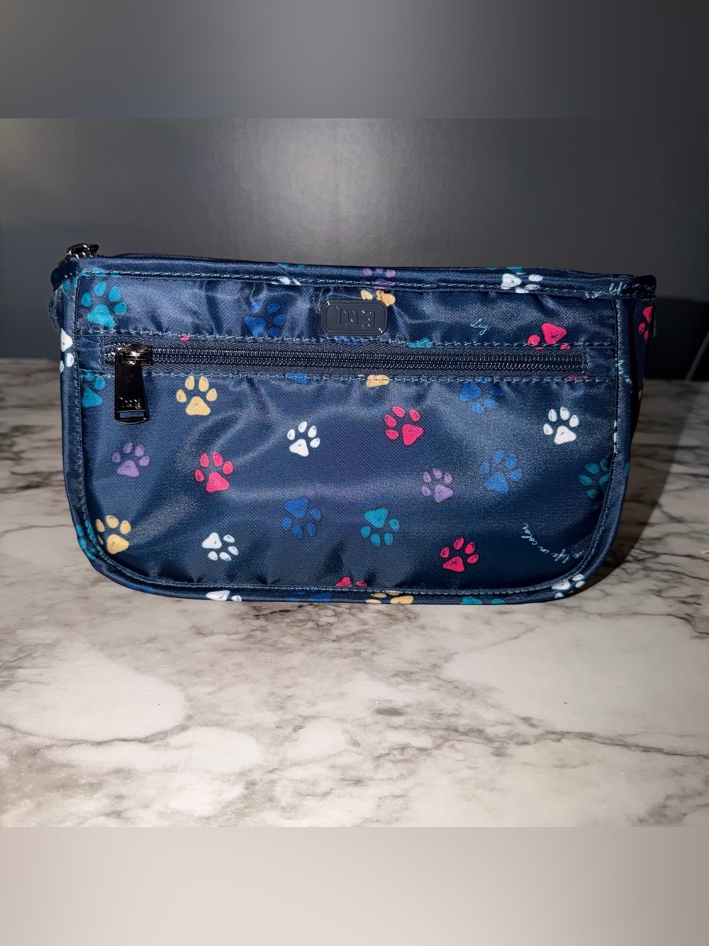 LUG parasail “paws” cosmetic bag